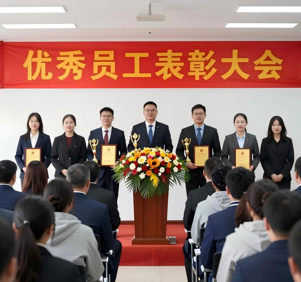 Saudando os lutadores e construindo uma nova jornada juntos - A Conferência de Louvor aos Funcionários de Tecnologia de Aquecimento Elétrico de Shenzhen New Hongda foi realizada com sucesso